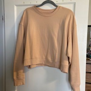 Girlfriend collective cropped crew neck